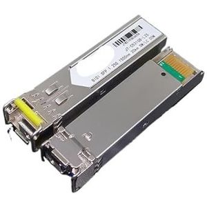 1 Gb LC SFP single fiber optische transceiver Gigabit Fiber sfp switch 3-80 km compatibel met Microtik/Cisco schakelaar (1 paar 20 km)