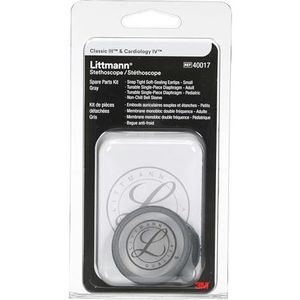 3M Littmann Stethoscoop spare parts kit, Classic III, Cardiology IV en CORE, grijs, 40017