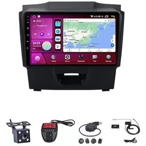 Android Touch Screen Car Stereo 9 Inch Car Stereo Radio Plug And Play Autotoebehoren Autoradio met Bluetooth En Navigatie En Achteruitrijcamera Voor Isuzu D-Max DMAX/Chevrolet TrailBlazer S-10 S10 201