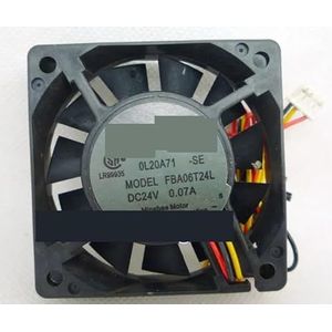 6CM FBA06T24L 6015 24V 0.07A 3-draads koelventilator