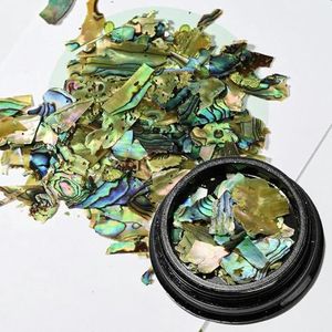 0,35 mm dunne natuurlijke schelpplak ongeboorde inlay verfraaiing vlokken nagelkunst decor onregelmatige chips abalone echte schelp vel-3