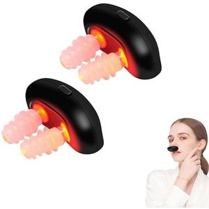 RespiRelief-RespiRelief Neustherapie-apparaat voor roodlicht, rood licht neustherapie-instrument, rood licht, rood licht neustherapie voor de neus (2 stuks)