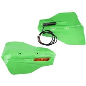 Motorfiets Handkappen Geschikt voor XC SX EXC XCW motorfietshandbescherming met kleine, lichte, universele motorcross- en crossmotorstuurbeschermer Stuur Handbeschermers(Green)
