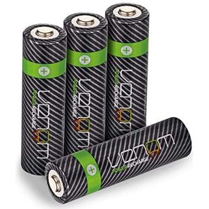Venom Oplaadbare AA-batterijen - 2100mAh 1.2V NiMH - hoge capaciteit (4-Pack)