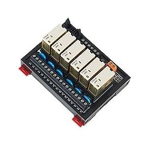 AKDDNZX NPN/PNP Universele Intermediate Relais Module Controle Module Combinatie Module Versterker Board 1DC24V AC220V (6 kanalen 1NONC)