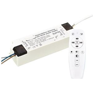 Led dimmen Drive Voeding Slimme Ballast met Geheugen Drie-Kleur dimmen Breed Voltage (40-80W*2 afstandsbediening model)