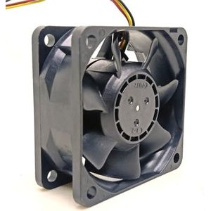 60 mm 12V snelheids-PWM-koelventilator 06025SA-12T-EU, precisie dubbele kogellagers, 7000 tpm, 0,66 A voor CPU-koeling