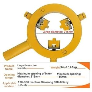 Graafmachine Heftruck Onderhoudsreedschap Cilindersleutel Hydraulische Cilinder Verwijderingsreedschap Oliekeerring Zuirmoer Vervanging Hydraulisch gereedschap(120-300 machines)