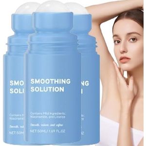 Smoothing Solution ingegroeide haarserum, Shopentra - scheerbult en ingegroeid haar, ingegroeid haarserum, hydraterend en rustgevend voor vrouwen en mannen,3PCS