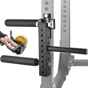 Fitness Squat Rack-accessoires, 8 niveaus verstelbare beenspieren Groepstrainingsmachine, 1 inch/26 mm gat, beenverlenging en curlmachineset