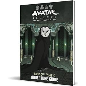 Magpie Games Wan Shi Tong's Adventure Guide - Avatar Legends: The Roleplaying Game Expansion, hardcover Tabletop RPG rulebook, Full-Color, Avatar Legends Iconische en Originele Kunst, Zijden