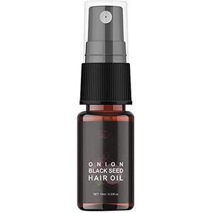 Haaruienolie, Black Seed Hair Oil voor droog beschadigd haar, Zwarte zaadolie voor haaruitval, uienolie voor haargroei Biologisch uiensap voor haar voor vrouwen,