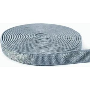 5/10/20Meter 6mm Elastische Banden voor het Naaiwerk van BH-bandjes Rubberen Band Stretch Webbing Tapes Kledingdecoratie DIY Kledingaccessoires-BlauwGrijs-6mm-10Meter