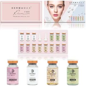 Dermamax BB Premium Glow Premium Special Kit SKIN | 14 verschillende ampullen voor BB behandeling | Ideaal voor microneedling & dermaroller behandeling | elk 8 ml