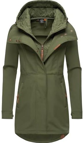 Ragwear Functionele mantel 'Ybela'  groen