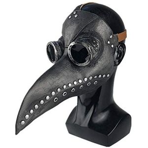 Gutyan Plague Doctor masker, Halloween Scary masker, pestmasker, dokter hoofdmasker, feest, carnaval, cosplay, kostuum, rekwisieten