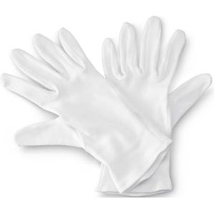 Hama Katoenen handschoenen, t. XL, 1 paar, wit