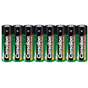 Camelion Super Heavy duty Green 8-pack batterijen Mignon AA R06 UM3