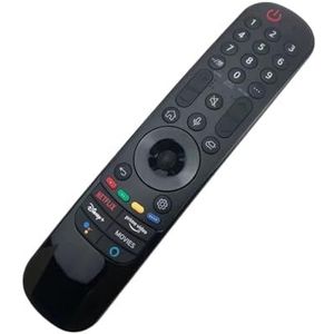 1 st Voice Magic afstandsbediening vervangende MR20GA MR21GA MR21GC for L 2020 2021 Smart OLED 4K UHD TV 55UP75006LF NANO75 CX G1 ZX(MR21GA)