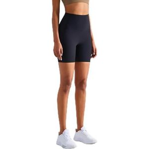 Vrouwen Sport Shorts Yoga Leggings Schroefdraad Stof Goed Elastisch Hoge taille Strak Hardlopen Fietsen Gym Vrouwen Korte Leggings