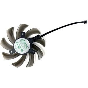 87MM 4PIN GA91S2U Koelventilator RTX2080 2080TI 2070 2060 GPU-VENTILATOR voor Palit PNY RTX2080TI RTX2060/2070/2080 DUAL videokaartventilator(Beige)