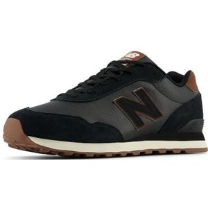 New Balance Heren 515 V3 Classic Sneaker, Zwart/Zwart, 42.5 EU