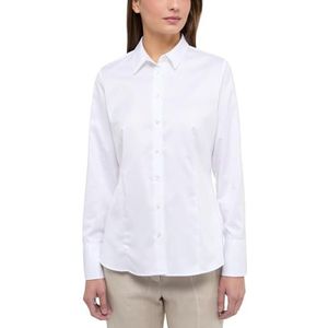 ETERNA Dames Cover Shirt CLASSIC FIT long sleeve wit 42_D_1/1