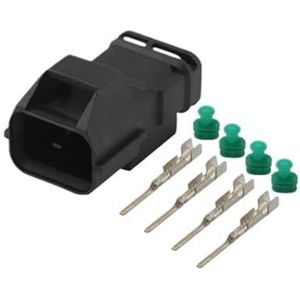 XIOKLM Auto 4pin Stekker 7182-8740-30 7157-4604-80 Waterdichte Bedrading Elektrische Kabelboom Connector 7182-8740 Met Terminals(5pcs)