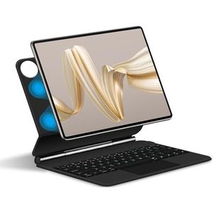 Toetsenbordhoes voor HUAWEI MatePad Pro 13.2 (2023), Magnetische Zwevende Standaard, Toetsenbord Met Achtergrondverlichting, Multi-Touch Trackpad,