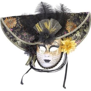 Sanfly Venetiaanse maskerade masker klassieke maskerade cosplay masker carnaval feest Venetiaanse masker prestaties rekwisieten aankleden accessoire