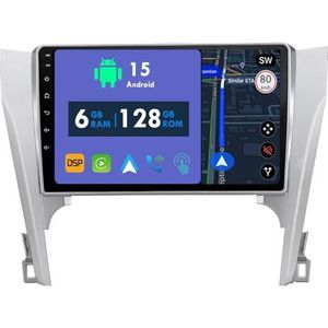 RoverOne Autoradio GPS voor Toyota Camry V50 2012 2013 2014 Carplay Android Auto Stereo Hoofdeenheid Bluetooth WiFi Radio Speler Sat Navigatie