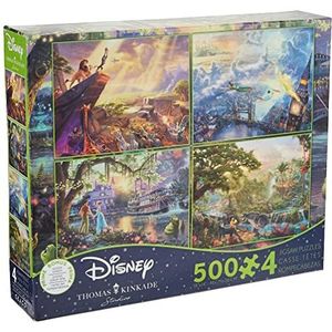 Ceaco 4-in-1 multi-pack Thomas Kinkade Disney Dreams collectie legpuzzel