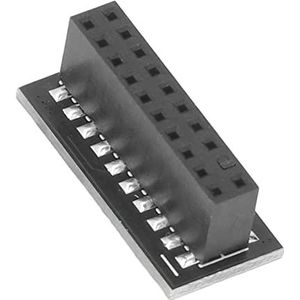 TPM2.0-module, LPC-interface 20-pins Module Cryptografische TPM-chip Laag Stroomverbruik in Stand-by Encryptie Beveiligingsmodule Externe Kaart voor Moederbord Compatibel voor MSI, voor GIGA