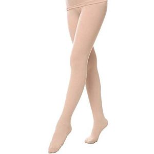 BOZEVON Meisjes Panty's - Ballet Dans Panty's Zachte School Uniform Footed Panty's voor Meisjes Kinderen, Teint (Panty's) / M
