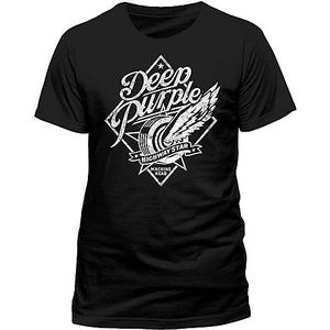 Deep Purple 'Highway Star' Men Black T-Shirt T-shirts & overhemden(Small)