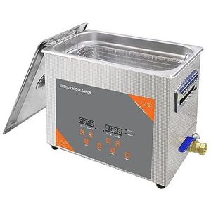 Vinyl Record Ultrasone Reiniger 6L 180W Digitale Verwarmde Degas For Metalen Carburateur Injector Nozzle Motor Auto Wasmachine Sneller