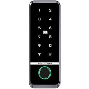 Toegangscontrolekit, Biometrisch toegangscontrollertoetsenbord for vingerafdrukken IP66 Waterdicht RFID IC-kaart Standalone deurtoegangscontrolesysteem(TF108EM-W)