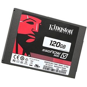 Kingston SV300S37A/120G SSDNow V300 interne SSD-harde schijf 120GB (6,4 cm (2,5 inch) SATA III) zwart
