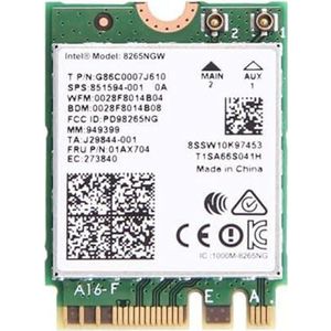 Legacy M.2 Wi-Fi Adapter for Intel 8265 Wireless-AC | 867Mbps WiFi with Bluetooth 4.2 | 2.4GHz & 5GHz Network Card | Works with Intel, AMD, Linux & Windows | 8265NGW Wireless Adapter