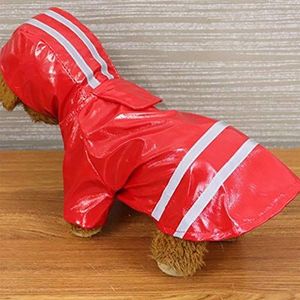 SHENGHUI Reflecterende Golden Retriever Husky Medium Dog Regenjas Twee-Legged Ademend Regenponcho All Inclusive Winddicht CORGI (Kleur: Stuur willekeurige kleuren, Maat: L 6 8 kg)