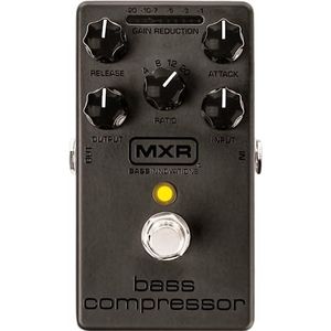 Gitaar-effectapparaat Pedaal MXR Bass Compressor Blackout Limited Edition