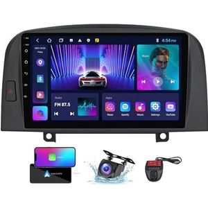 Android 13 Dubbel DIN autoradio voor Hyundai Sonata NF 2004-2008-GPS Navi | Gratis achteruitrijcamera| 9 inch Scherm met Carplay Android Auto/FM RDS DAB/Bluetooth/SWC/DSP Stereo(NF-1)