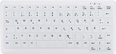 CHERRY AK-C4110 toetsenbord RF Draadloos AZERTY Frans Wit