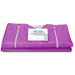 Infraroodverwarming Saunadeken, Gewichtsverlies Body Shaper Professionele Detox Therapie Lichaam Afslanken Thuisgebruik,Saunasessies thuis(Purple)