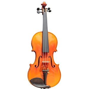 Viool Full Size, Akoestische Fiddle voor Beginners Volwassenen Solid Esdoorn Kit Professioneel met Gig Bag (1/2, A)