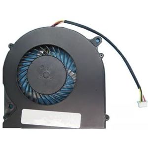 Laptop CPU koelventilator Voor For CLEVO N850 N850EL N850EZ Zwart