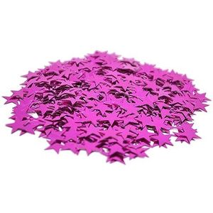 Feestdecoraties 15 g/zak goud zilveren sterren pailletten 6 mm 10 mm acryl laser confetti hagelslag tafel scatters voor bruiloft verjaardagsfeestje decoratie (kleur: SC07 rozenrood, maat: 10 mm)