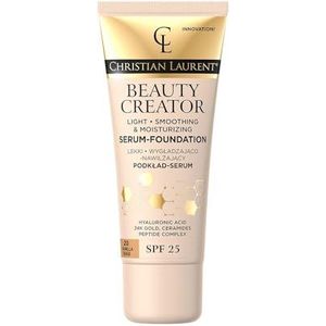 Christian Laurent Beauty Creator- Lichtgewicht Smoothing & Hydrating Foundationserum met SPF25 No. 20 Vanilla beige - 30 ml