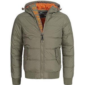 Indicode - Adrian ZA - Gewatteerd Jack - Army