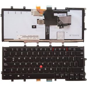 Amerikaans Russisch Spaans Latijns Arabisch Brazilië Portugees Laptop Verlicht Toetsenbord Voor Lenovo voor Thinkpad X270 Notebook PC(LA Backlit Point)